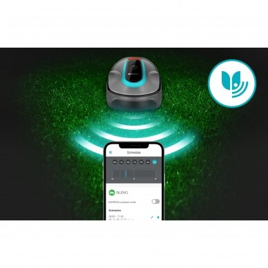 Robotas vejapjovė GARDENA SMART Sileno City 600 8